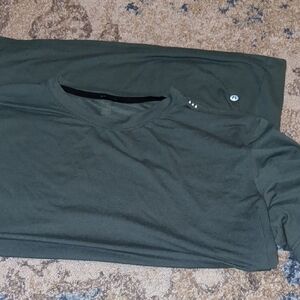 lululemon athletica Dark Green Long Sleeve Tee
